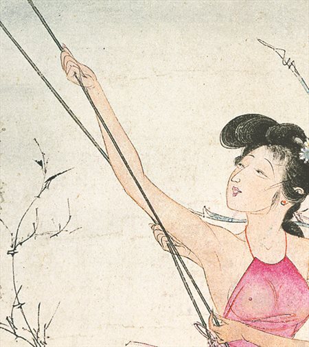 丹棱县-胡也佛的仕女画和最知名的金瓶梅秘戏图